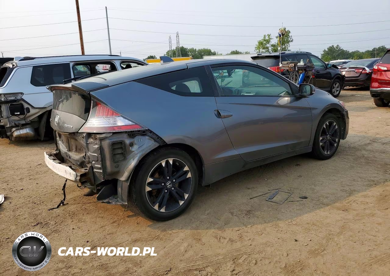 2014 Honda Cr-Z Ex VIN:JHMZF1D69ES000809 - 3