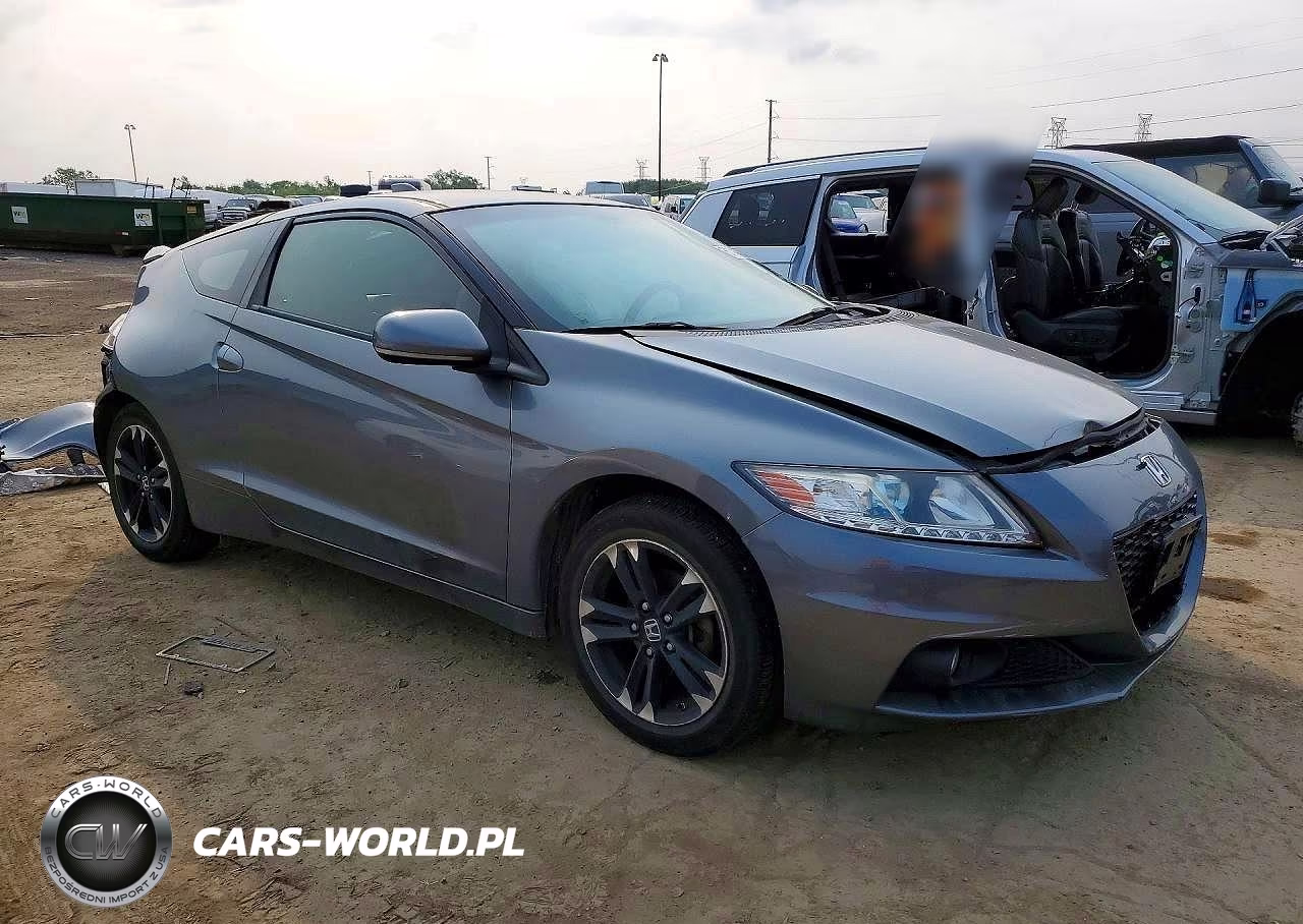 2014 Honda Cr-Z Ex VIN:JHMZF1D69ES000809 - 4