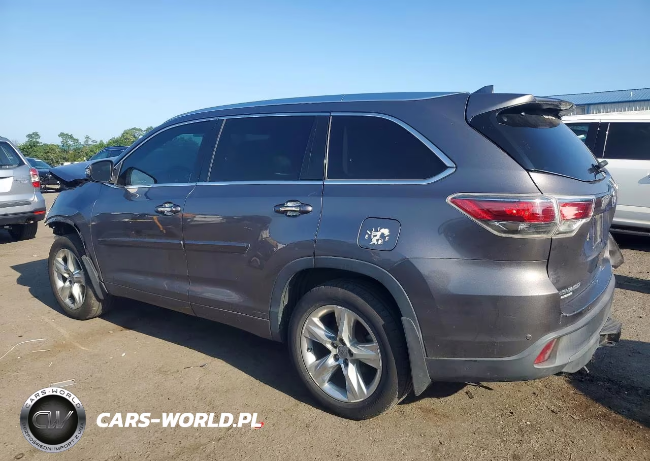 2015 Toyota Highlander Limited VIN:5TDDKRFH5FS137521 - 2