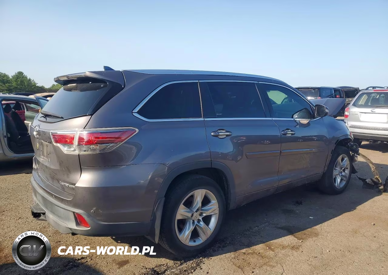 2015 Toyota Highlander Limited VIN:5TDDKRFH5FS137521 - 3