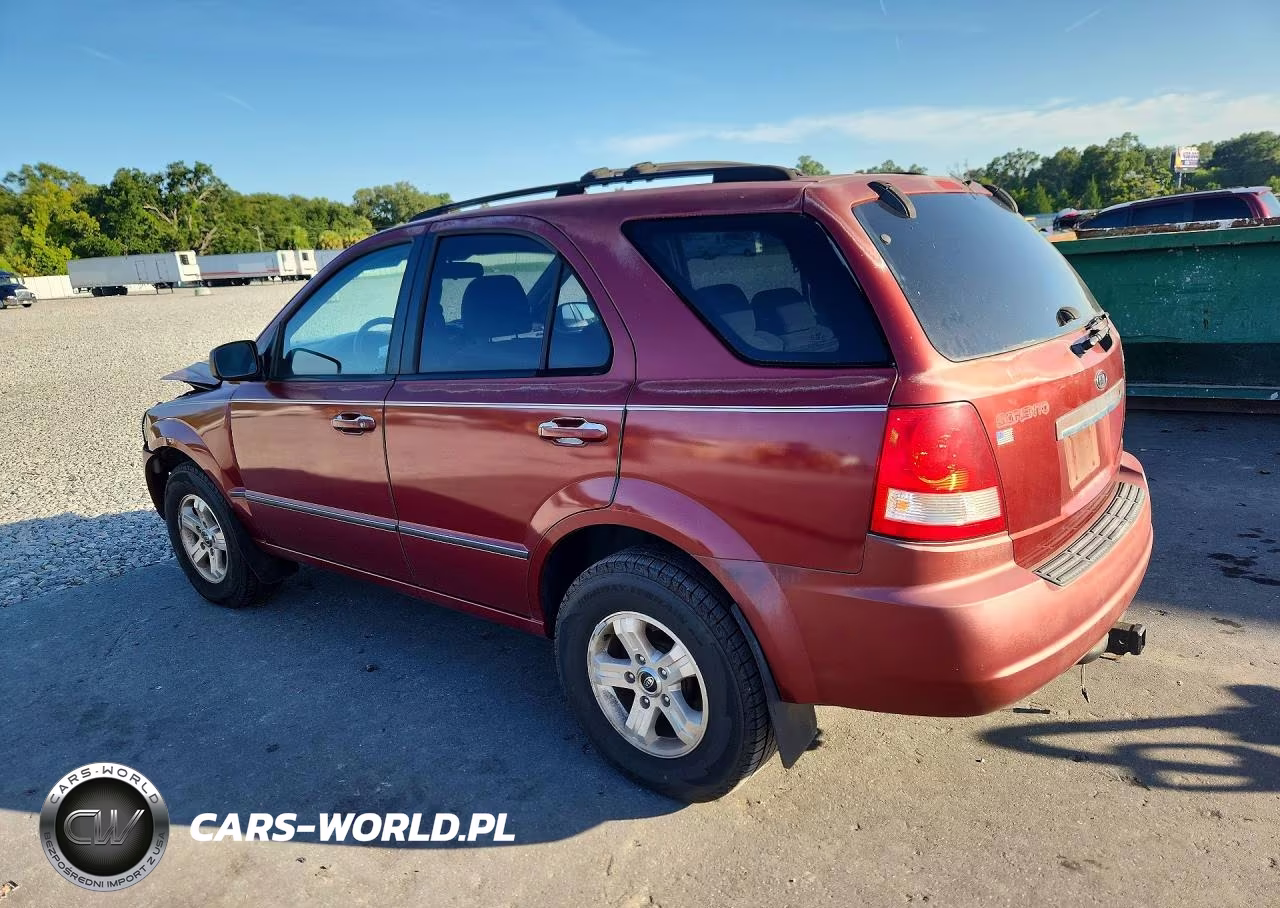 2005 Kia Sorento Lx VIN:KNDJD733055445307 - 2