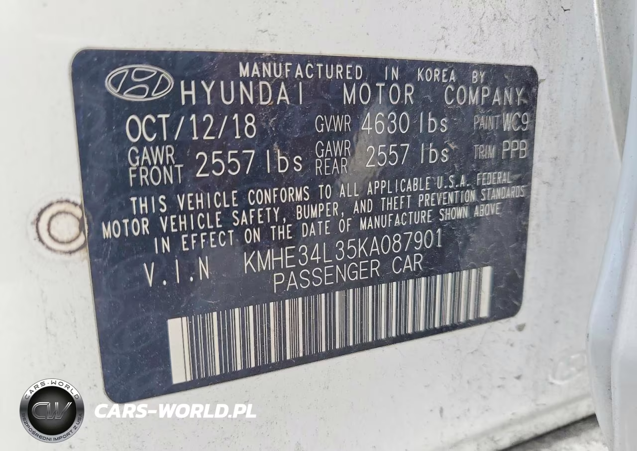 2019 Hyundai Sonata Hybrid Limited VIN:KMHE34L35KA087901 - 12