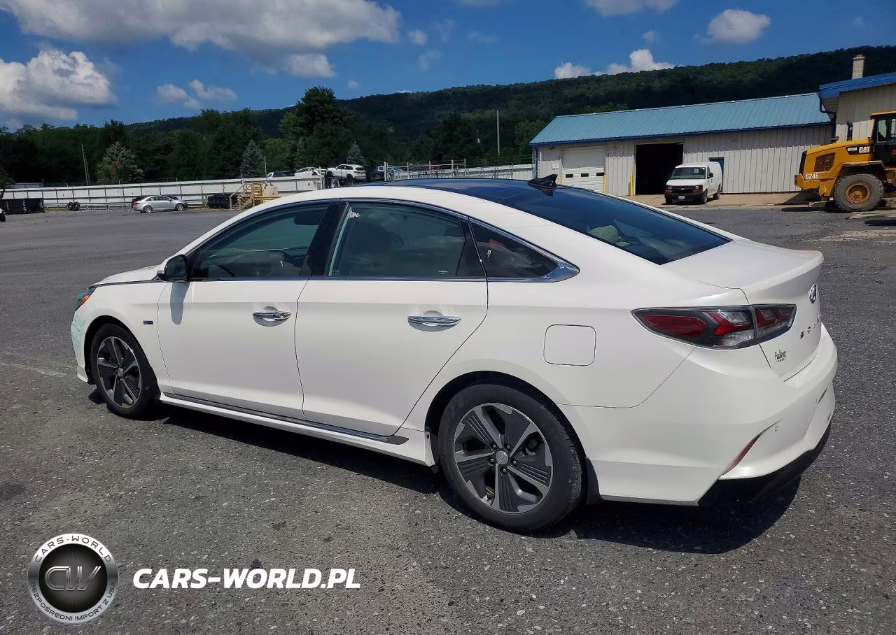 2019 Hyundai Sonata Hybrid Limited VIN:KMHE34L35KA087901 - 2