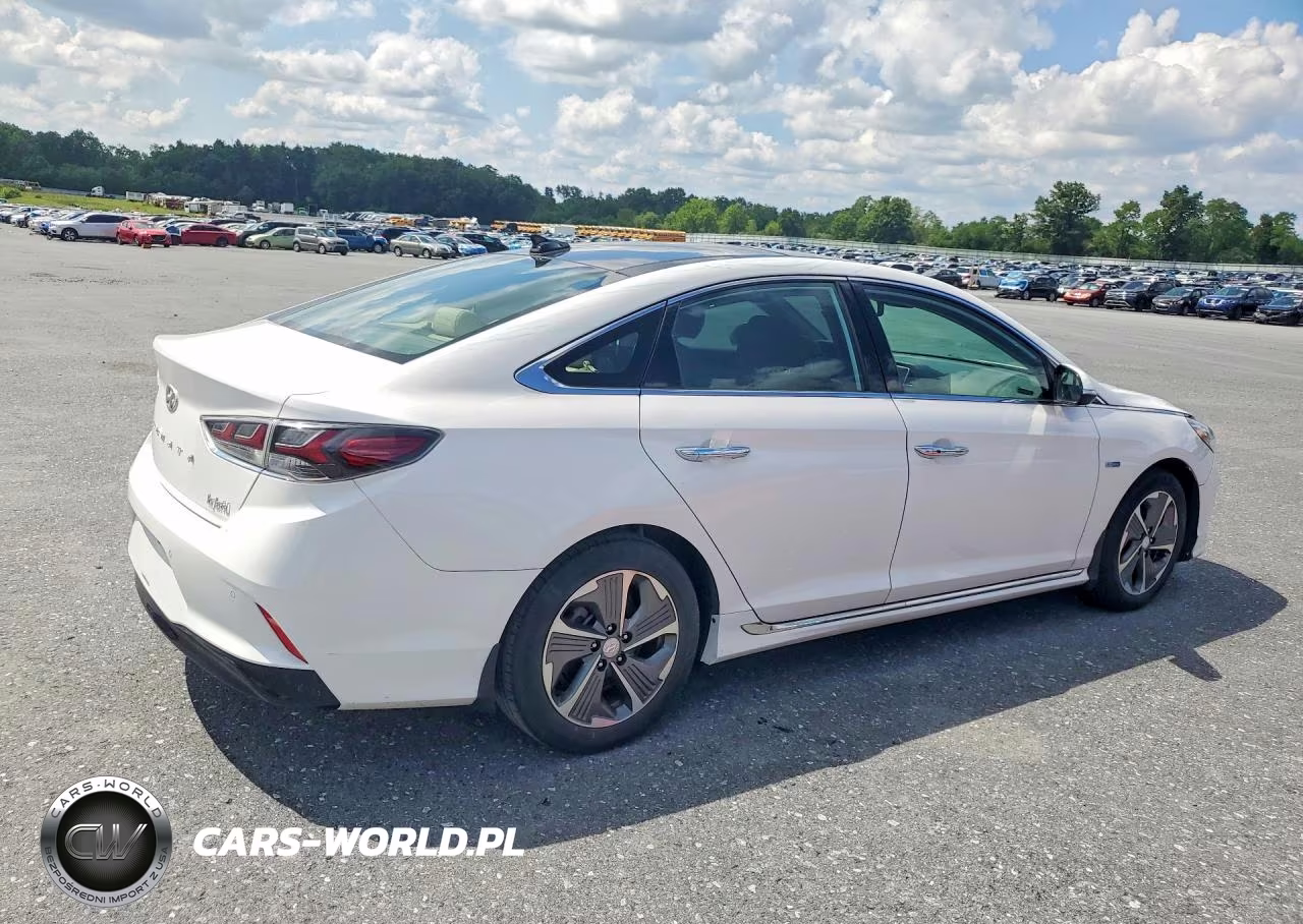2019 Hyundai Sonata Hybrid Limited VIN:KMHE34L35KA087901 - 3