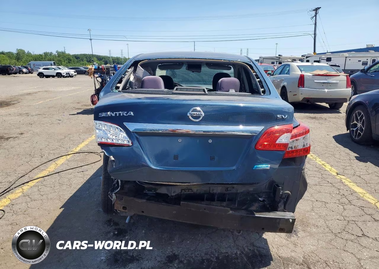 2013 Nissan Sentra S VIN:1N4AB7APXDN901720 - 6