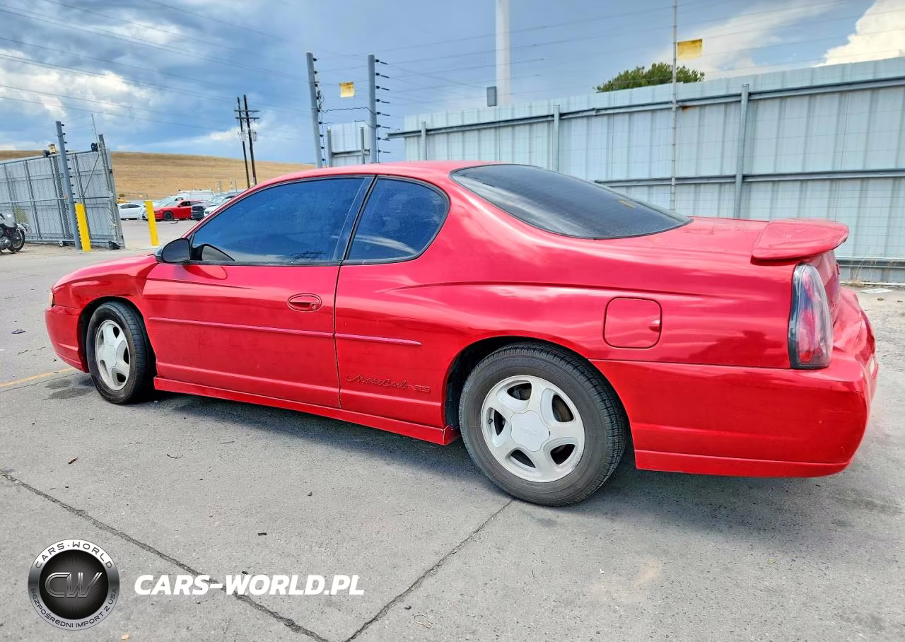 2002 Chevrolet Monte Carlo Ss VIN:2G1WX15K129235997 - 2