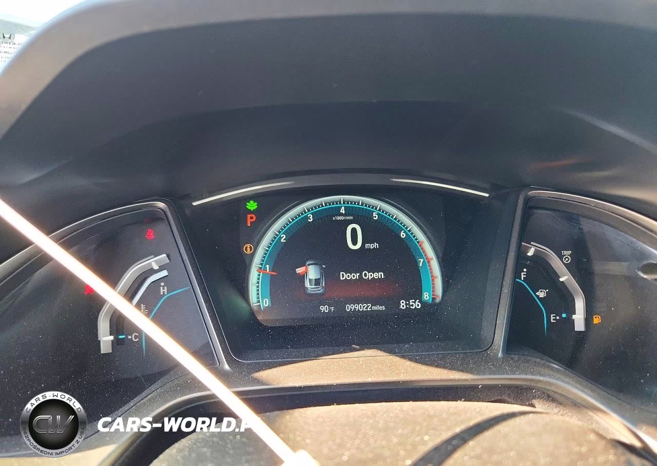 2017 Honda Civic Exl VIN:SHHFK7H78HU208346 - 9
