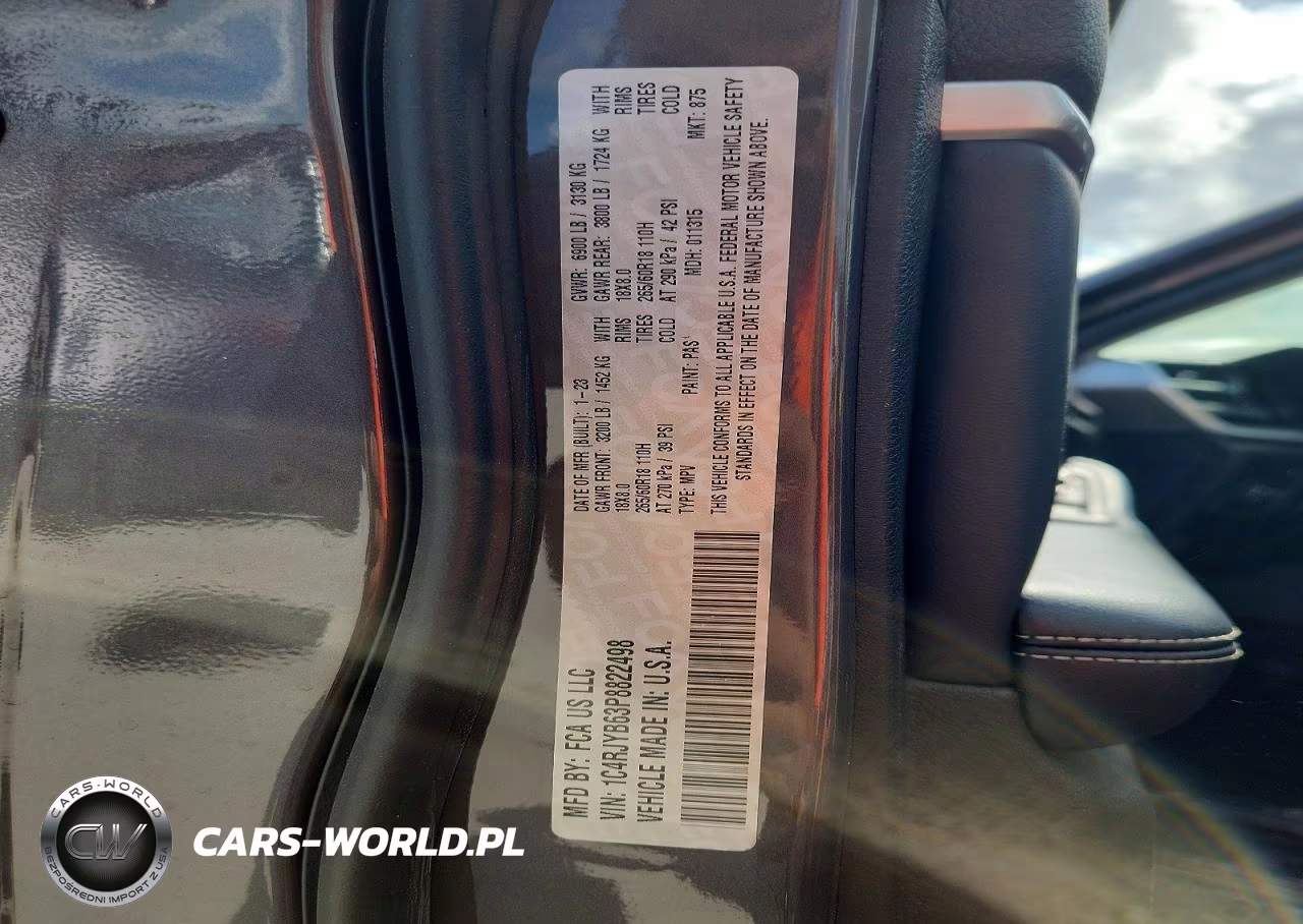 2023 Jeep Grand Cherokee Limited 4Xe VIN:1C4RJYB63P8822498 - 13