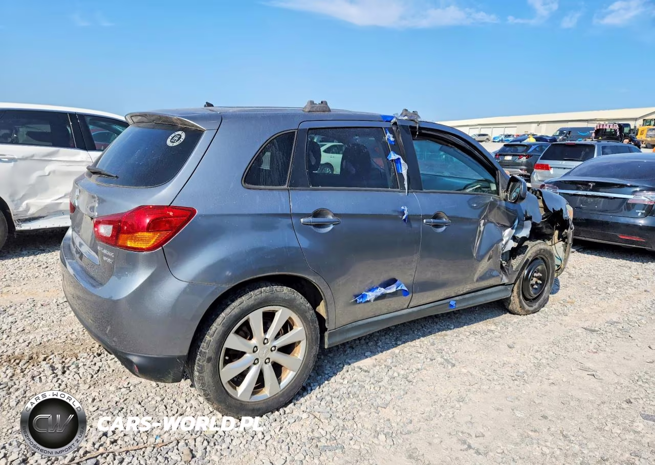 2013 Mitsubishi Outlander Sport Es VIN:4A4AP3AU1DE006734 - 3