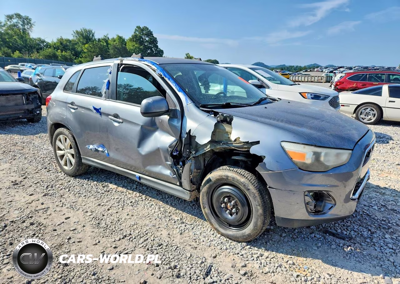 2013 Mitsubishi Outlander Sport Es VIN:4A4AP3AU1DE006734 - 4