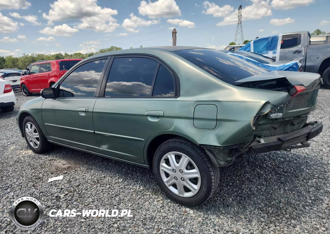 2004 Honda Civic Lx VIN:2HGES16594H614248 - 2