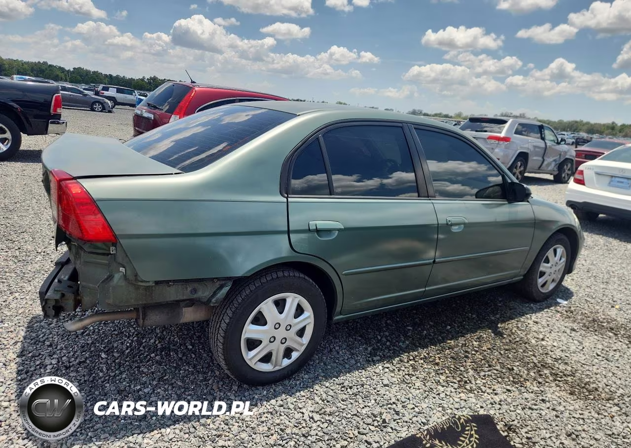 2004 Honda Civic Lx VIN:2HGES16594H614248 - 3