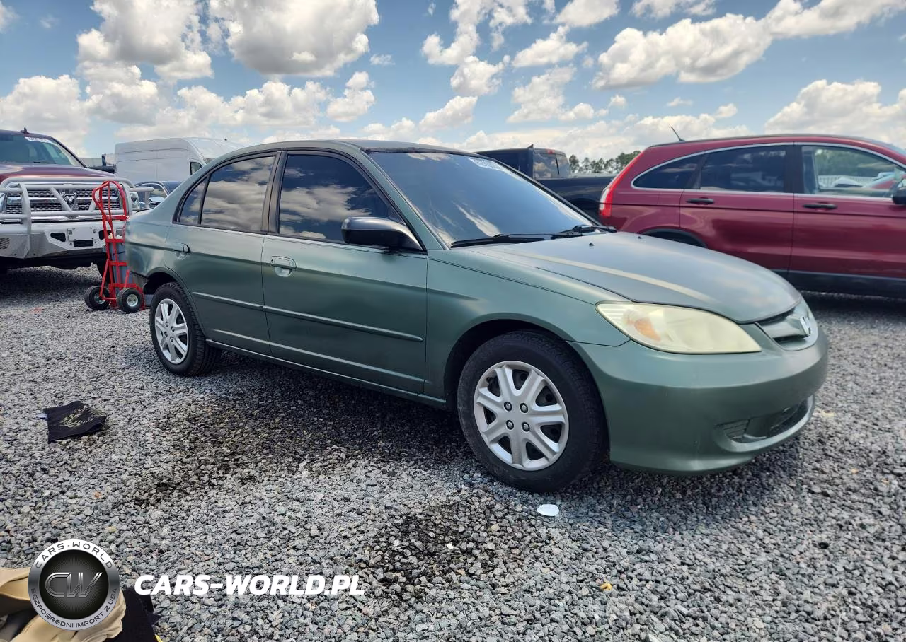 2004 Honda Civic Lx VIN:2HGES16594H614248 - 4