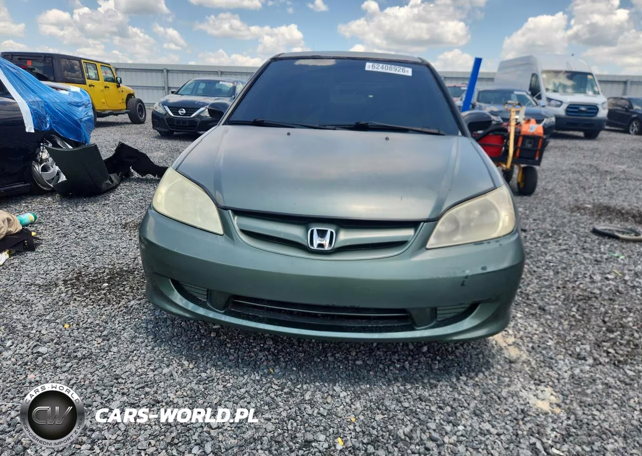 2004 Honda Civic Lx VIN:2HGES16594H614248 - 5