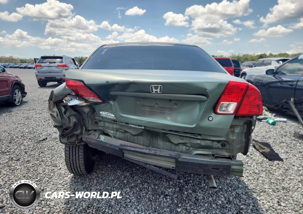 2004 Honda Civic Lx VIN:2HGES16594H614248 - 6