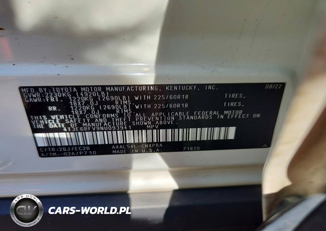 2022 Toyota Rav4 Xse VIN:4T3E6RFV9NU093941 - 14