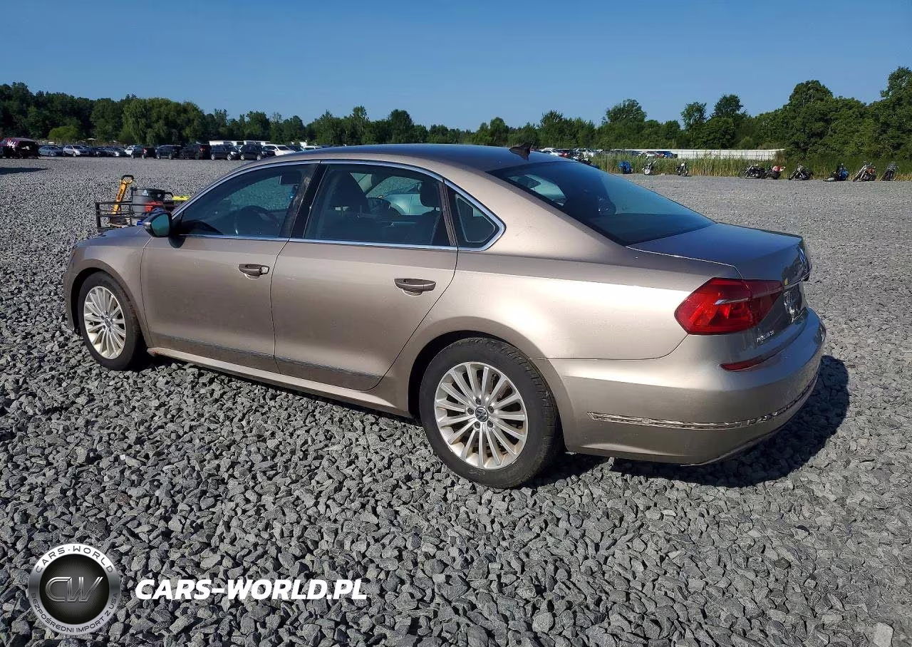 2016 Volkswagen Passat Se VIN:1VWBT7A35GC015357 - 2