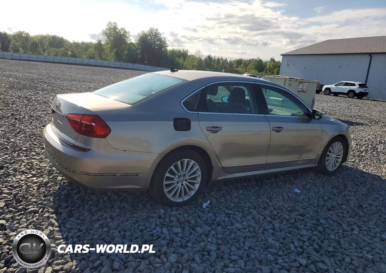 2016 Volkswagen Passat Se VIN:1VWBT7A35GC015357 - 3