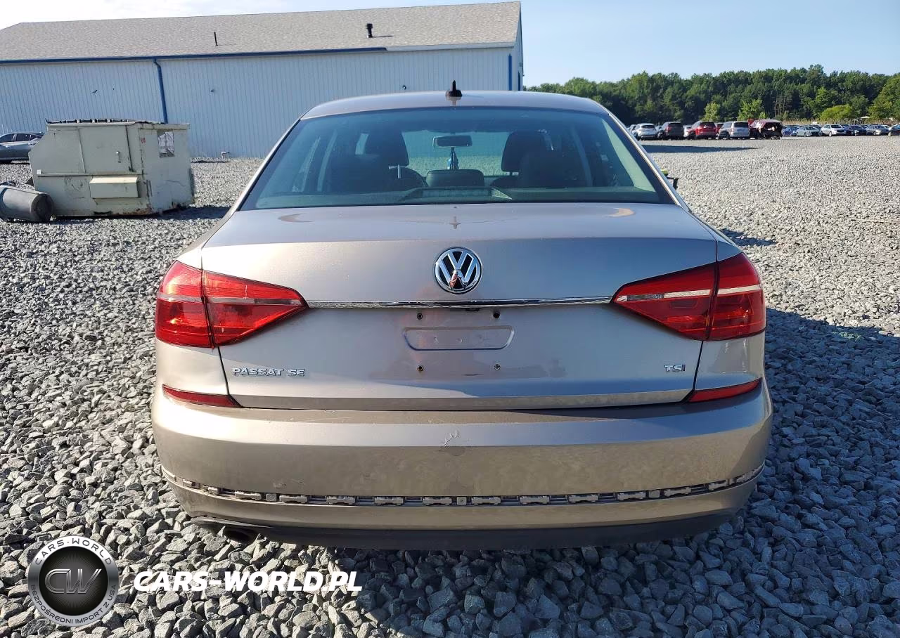 2016 Volkswagen Passat Se VIN:1VWBT7A35GC015357 - 6