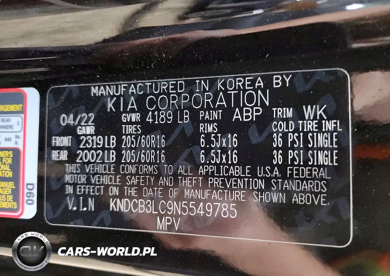 2022 Kia Niro Lxs Special Edition VIN:KNDCB3LC9N5549785 - 13