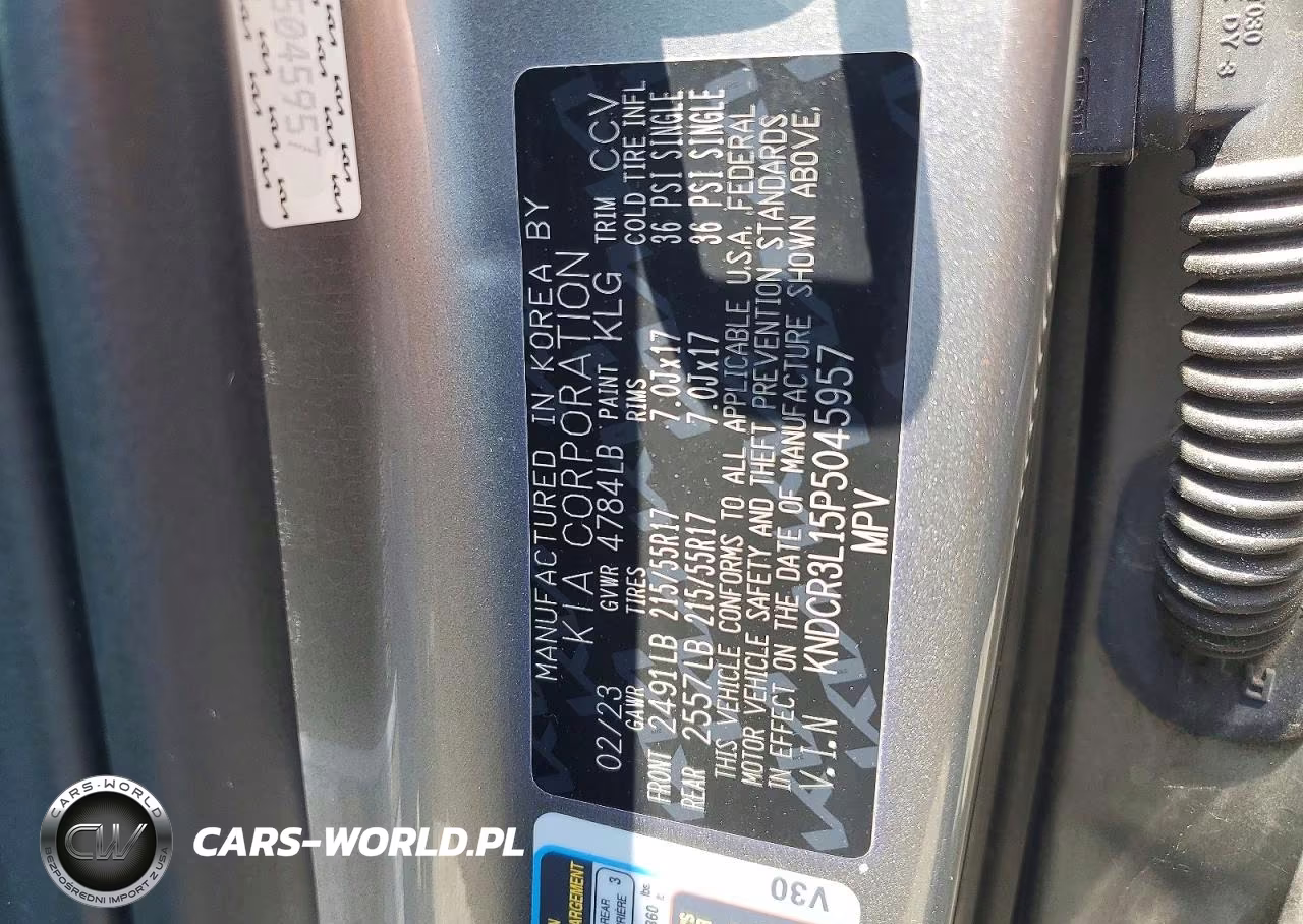 2023 Kia Niro Wind VIN:KNDCR3L15P5045957 - 14