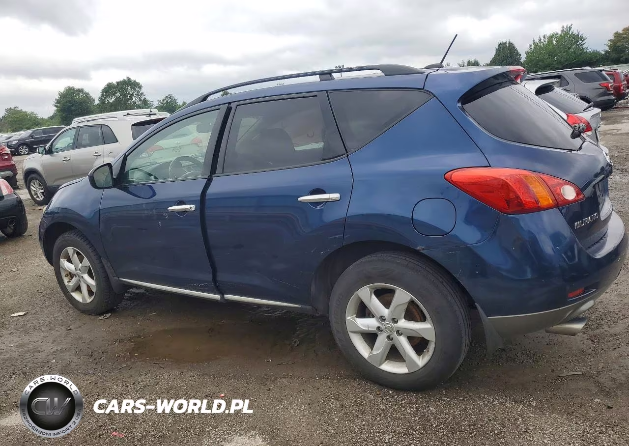 2009 Nissan Murano S VIN:JN8AZ18U99W011777 - 2