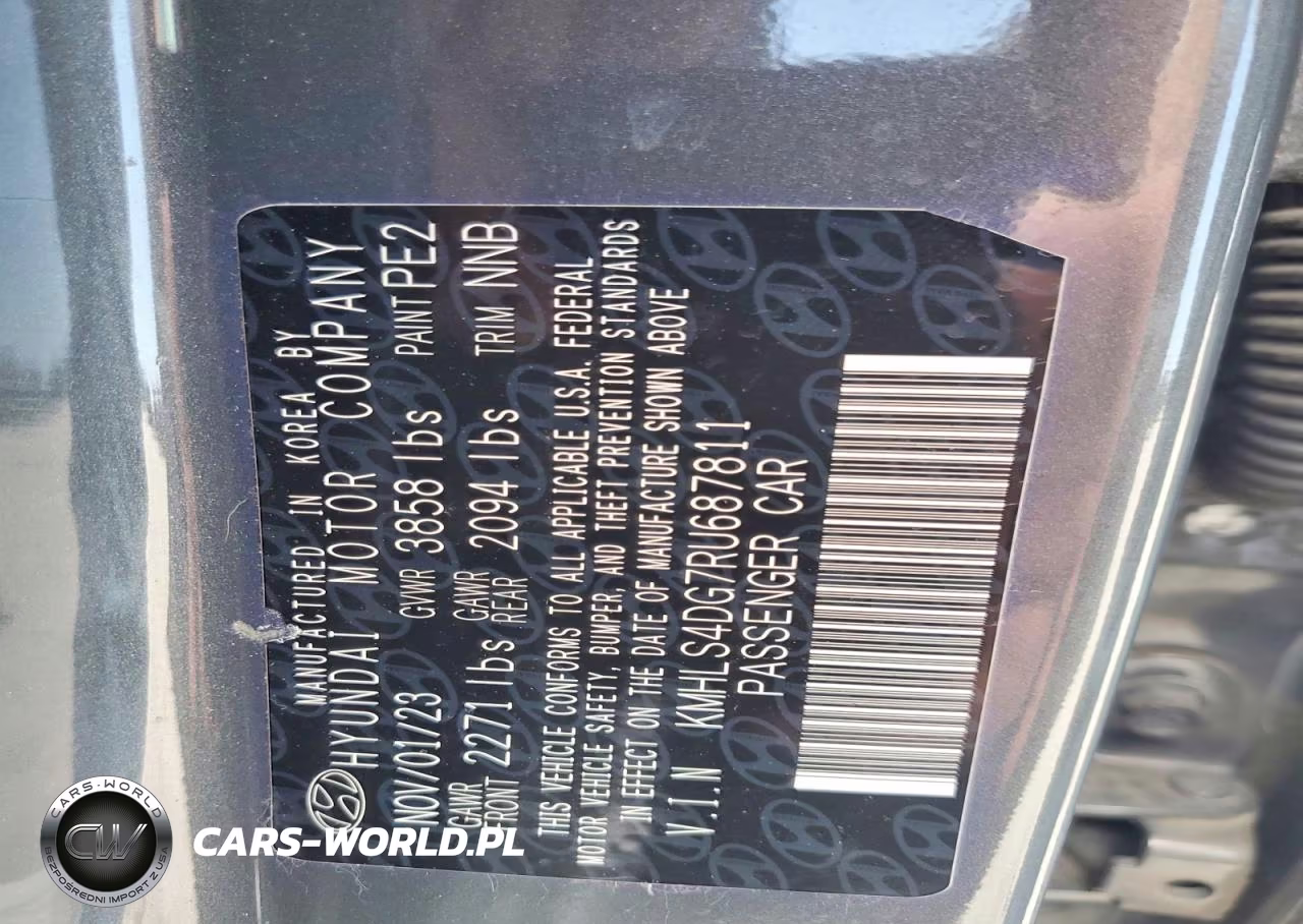 2024 Hyundai Elantra Sel VIN:KMHLS4DG7RU687811 - 14