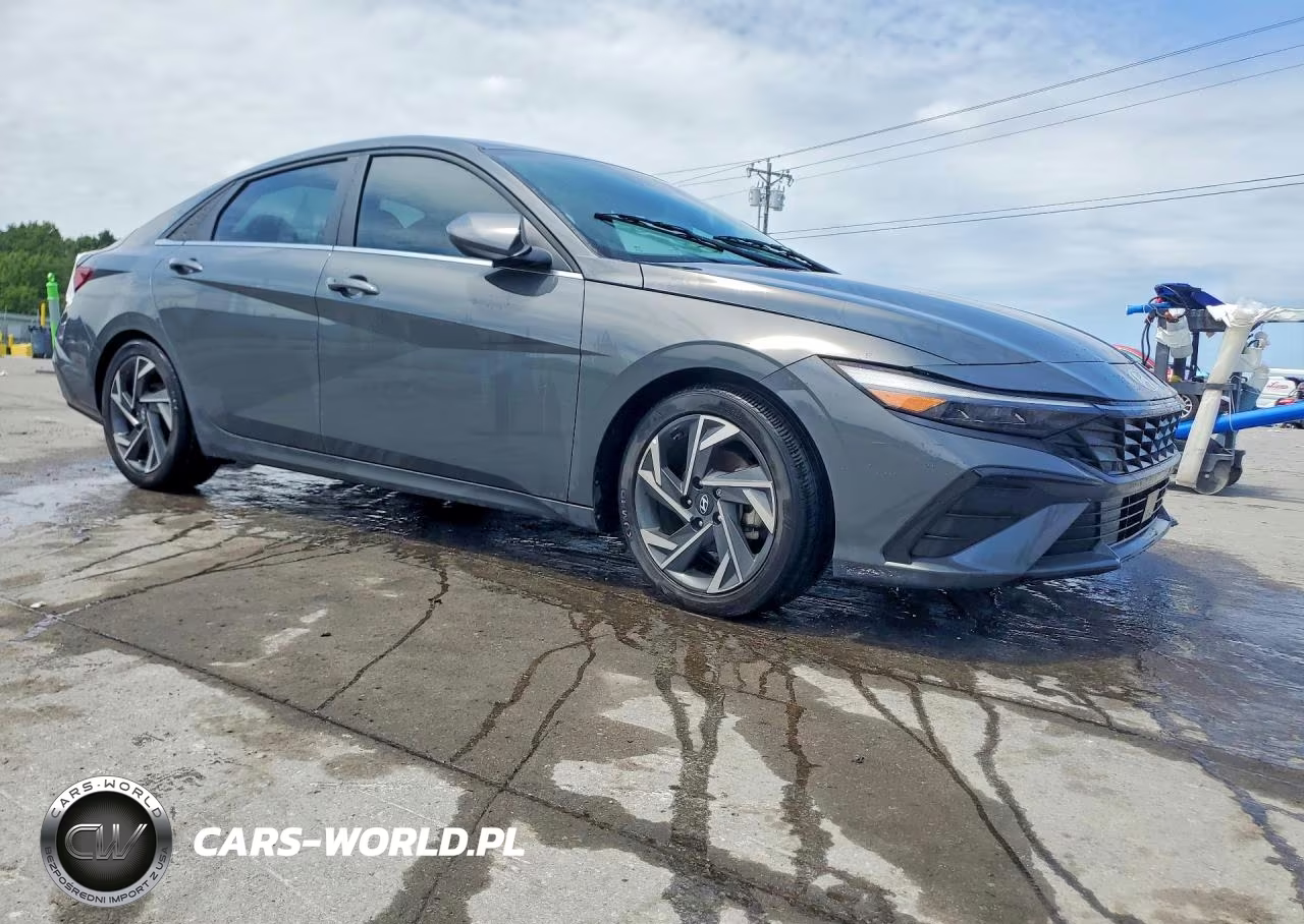 2024 Hyundai Elantra Sel VIN:KMHLS4DG7RU687811 - 4