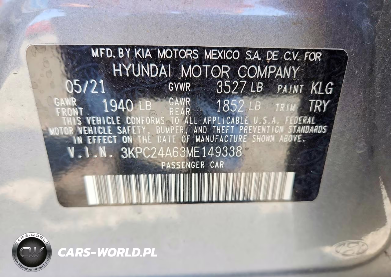 2021 Hyundai Accent Se VIN:3KPC24A63ME149338 - 12