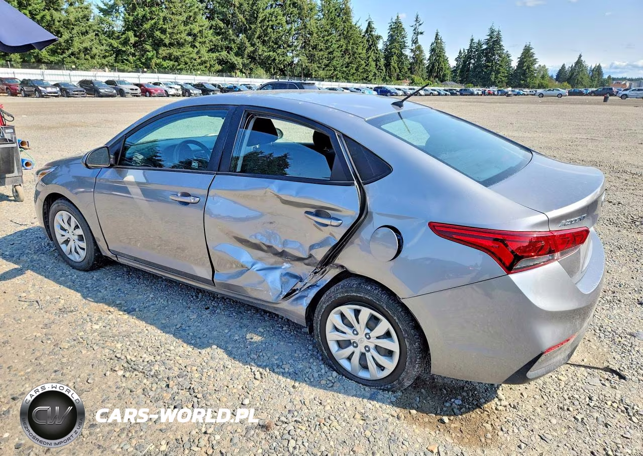 2021 Hyundai Accent Se VIN:3KPC24A63ME149338 - 2