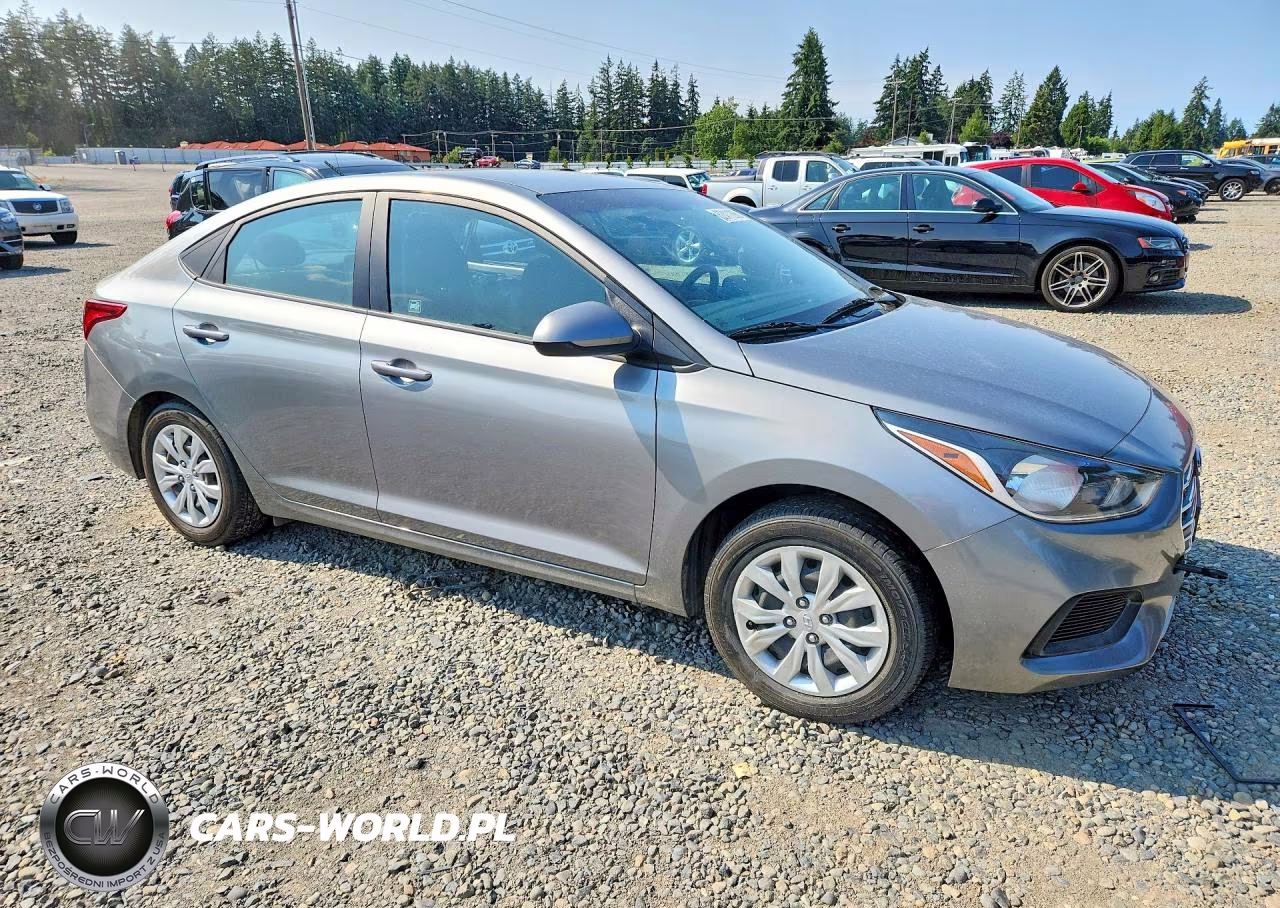 2021 Hyundai Accent Se VIN:3KPC24A63ME149338 - 4