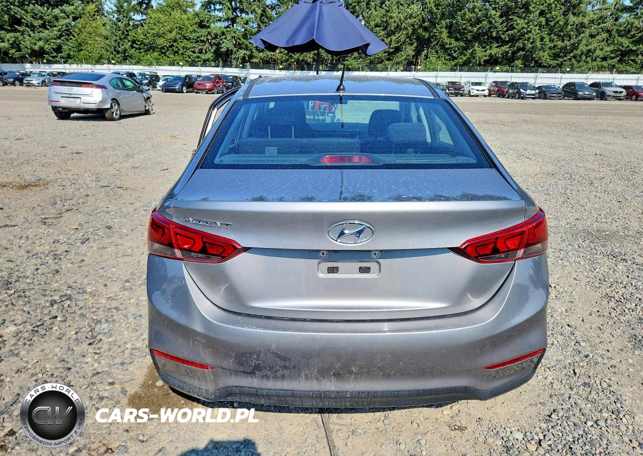 2021 Hyundai Accent Se VIN:3KPC24A63ME149338 - 6