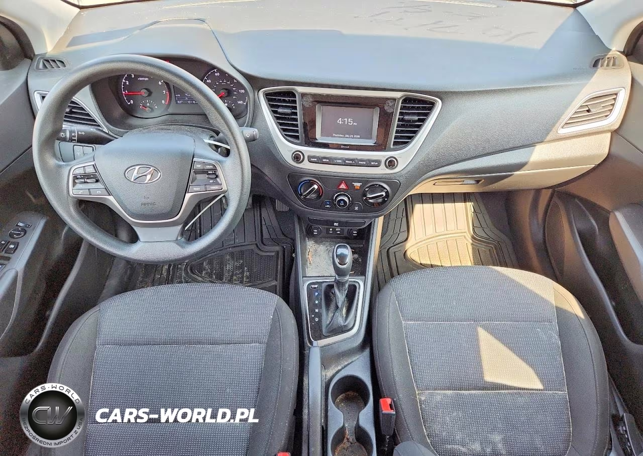 2021 Hyundai Accent Se VIN:3KPC24A63ME149338 - 8