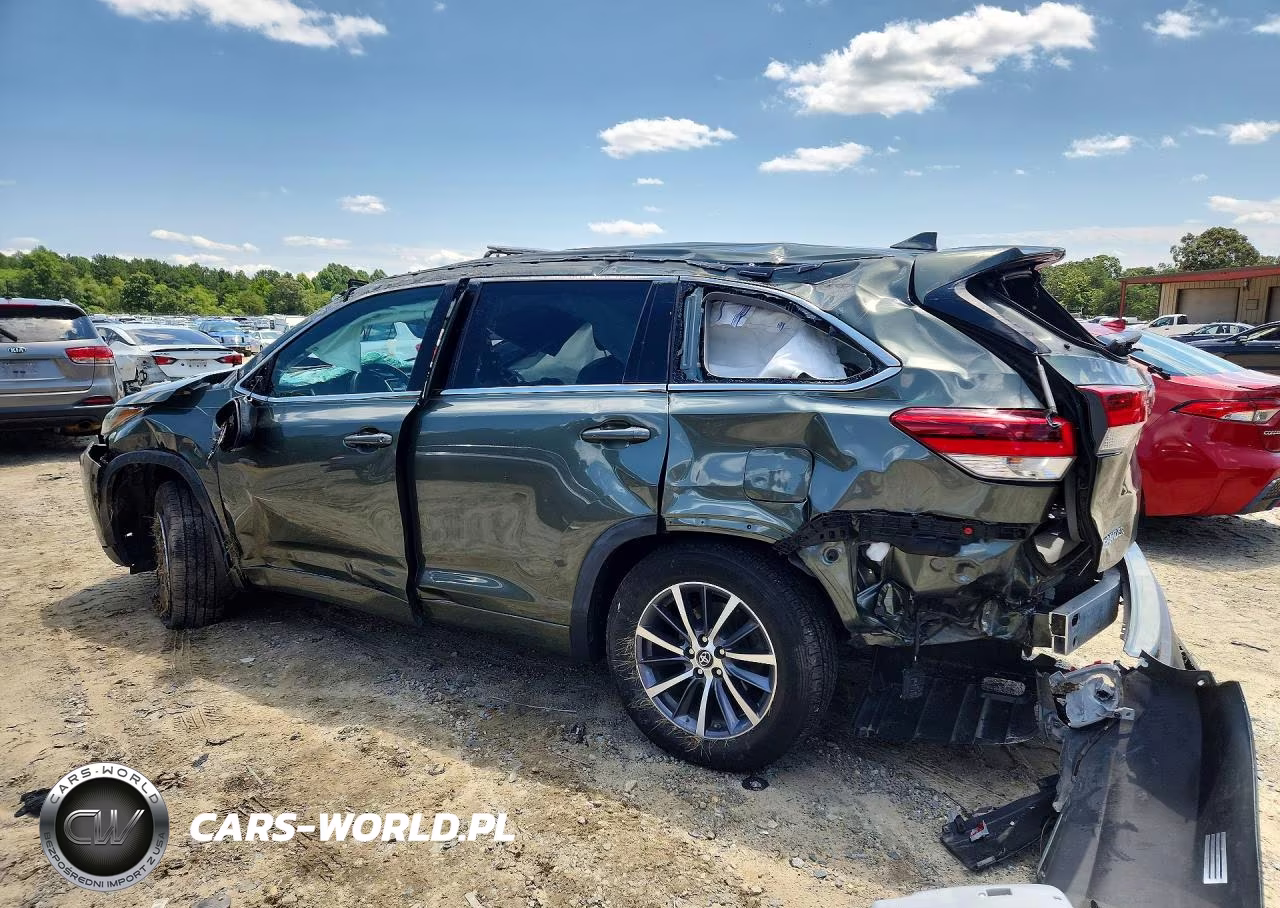 2017 Toyota Highlander Xle VIN:5TDJZRFH3HS371741 - 2