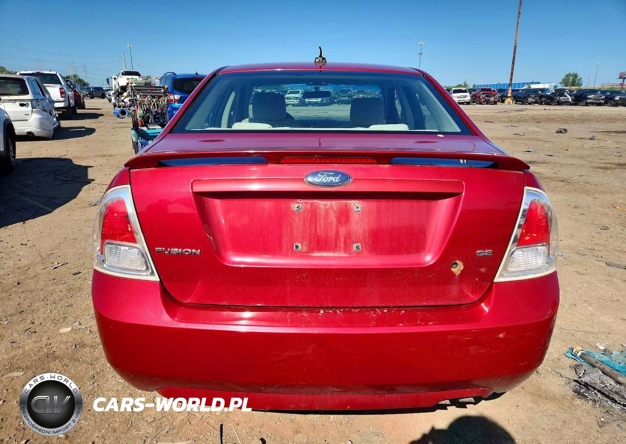 2008 Ford Fusion Se VIN:3FAHP07Z58R190298 - 6