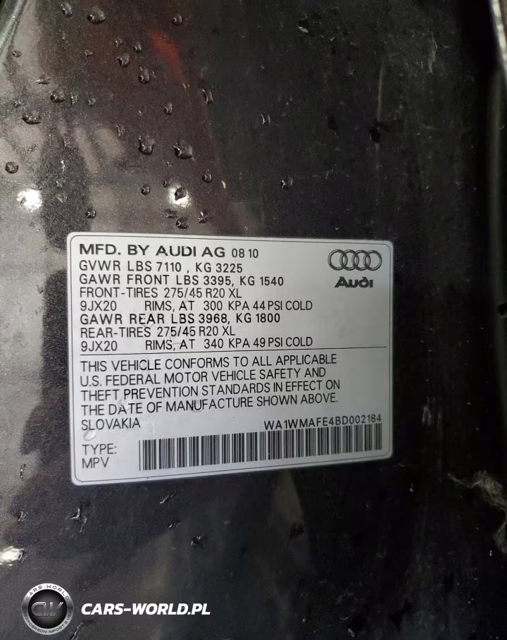 2011 Audi Q7 VIN:WA1WMAFE4BD002184 - 14