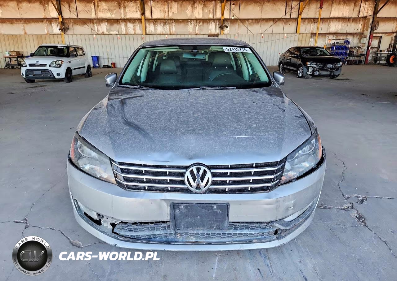 2012 Volkswagen Passat Sel VIN:1VWCM7A39CC104229 - 5