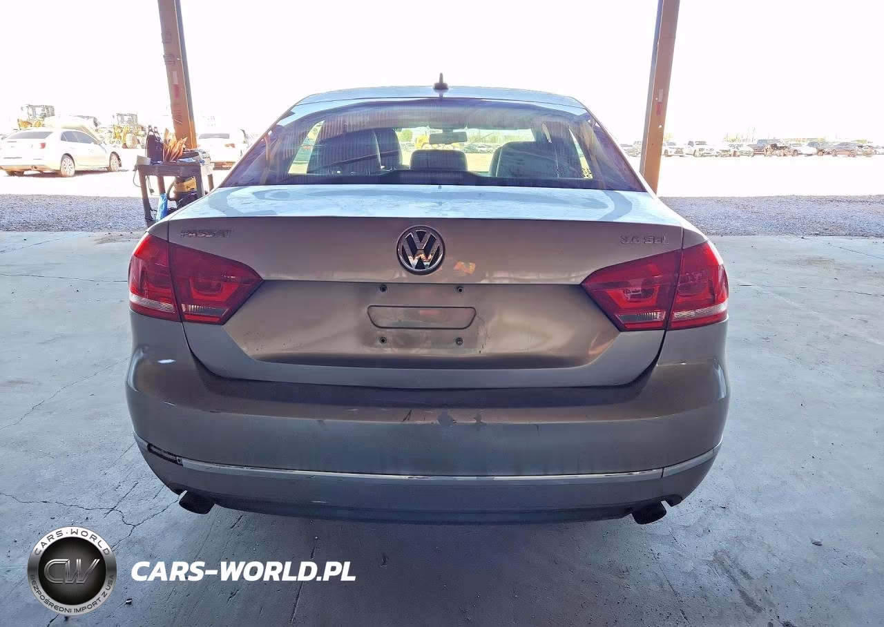 2012 Volkswagen Passat Sel VIN:1VWCM7A39CC104229 - 6