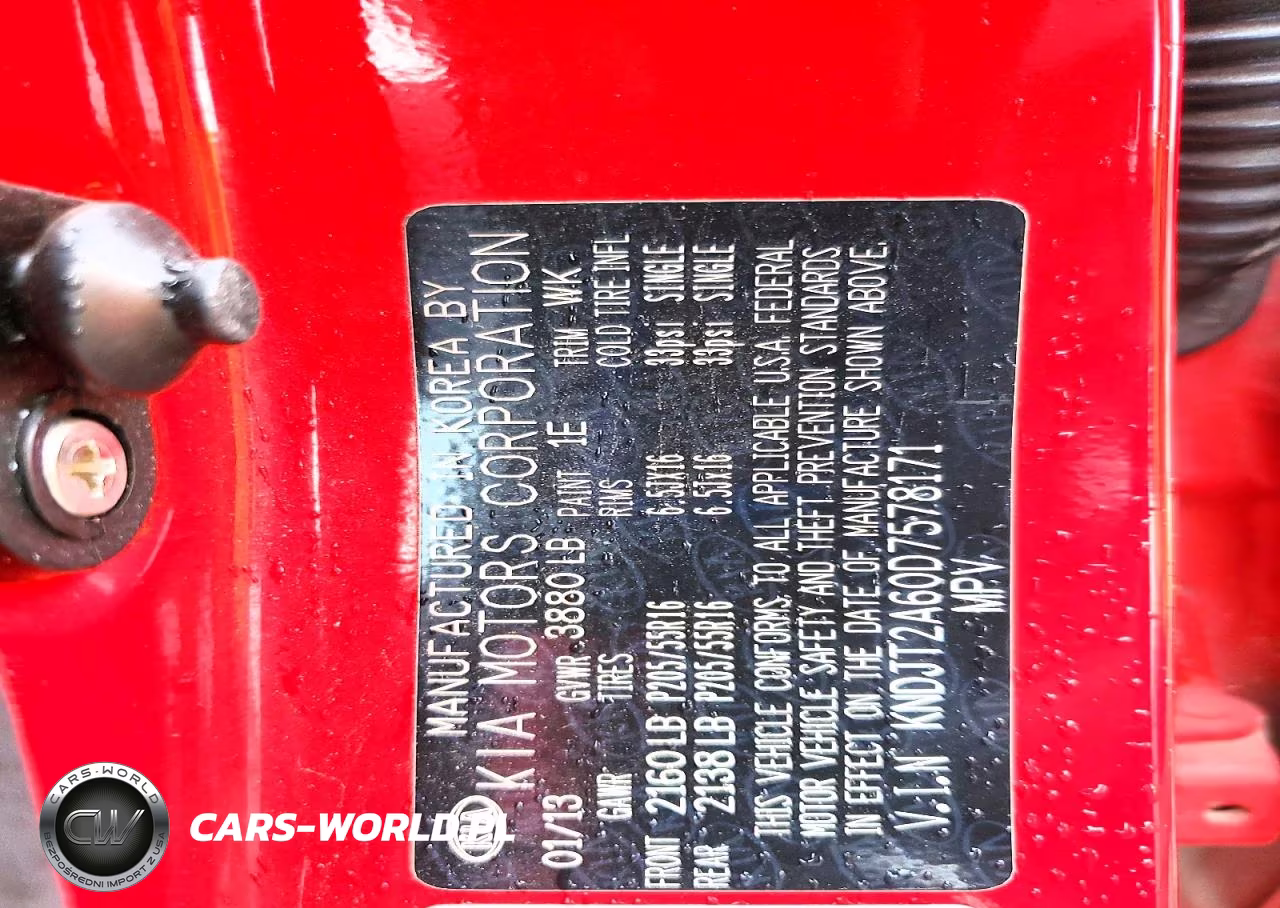 2013 Kia Soul + VIN:KNDJT2A60D7578171 - 13