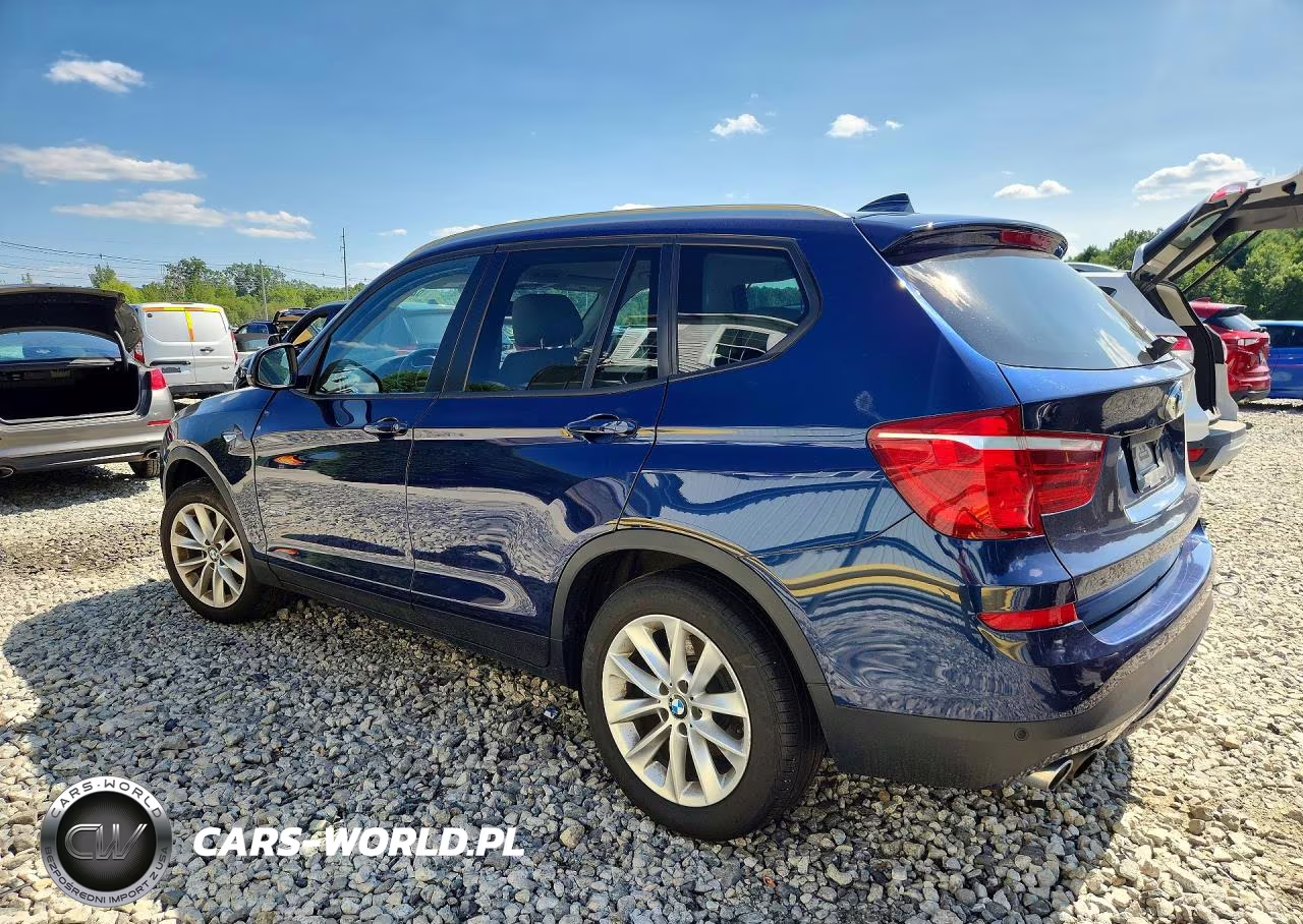 2017 BMW X3 xDrive28I VIN:5UXWX9C39H0T23859 - 2