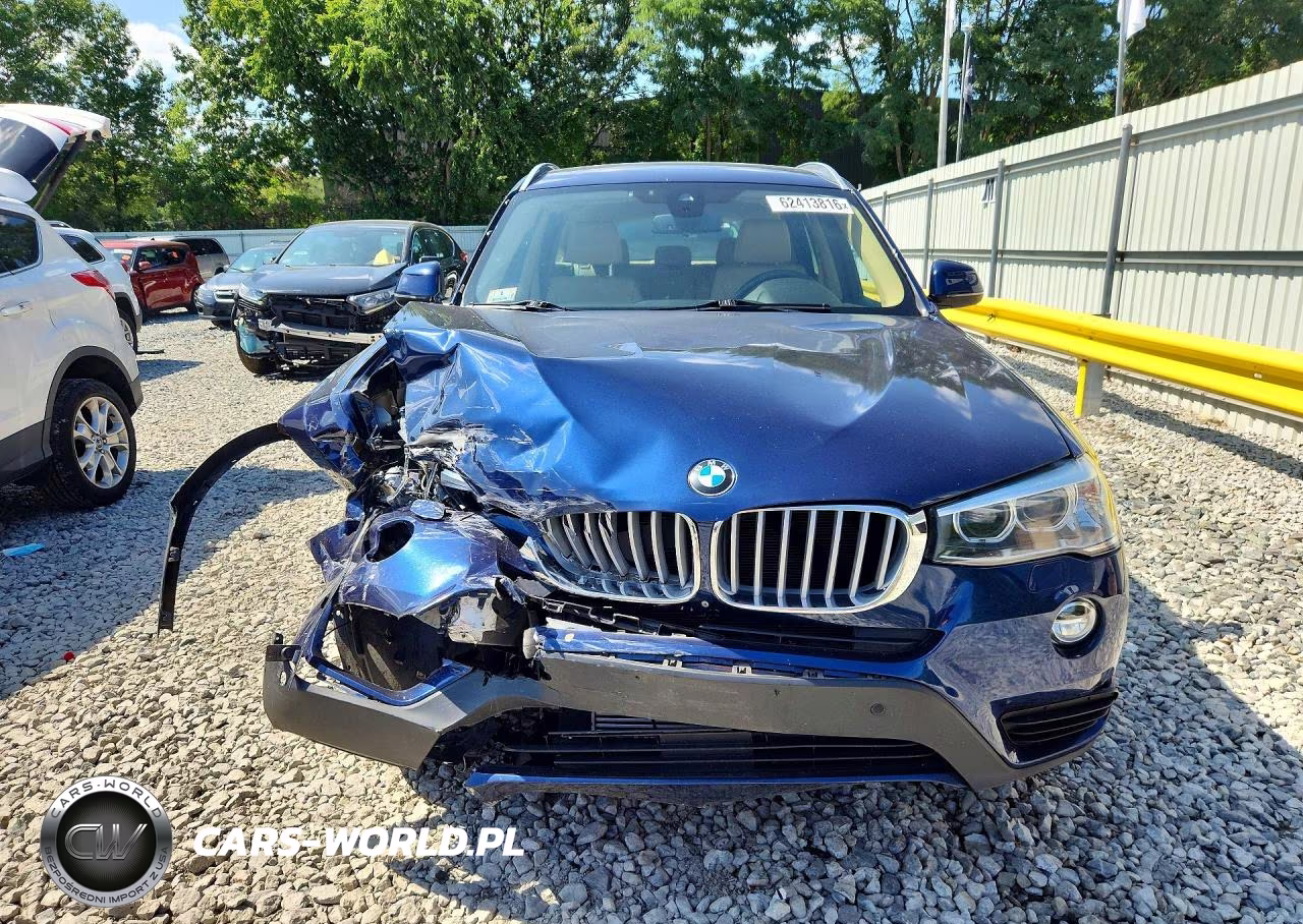 2017 BMW X3 xDrive28I VIN:5UXWX9C39H0T23859 - 5