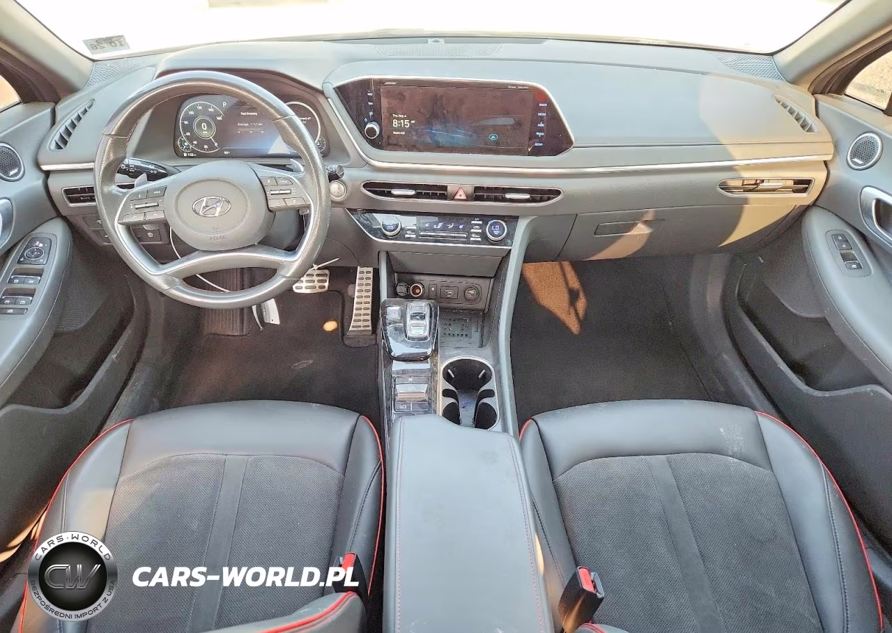 2022 Hyundai Sonata Sel Plus VIN:5NPEJ4J25NH139691 - 8