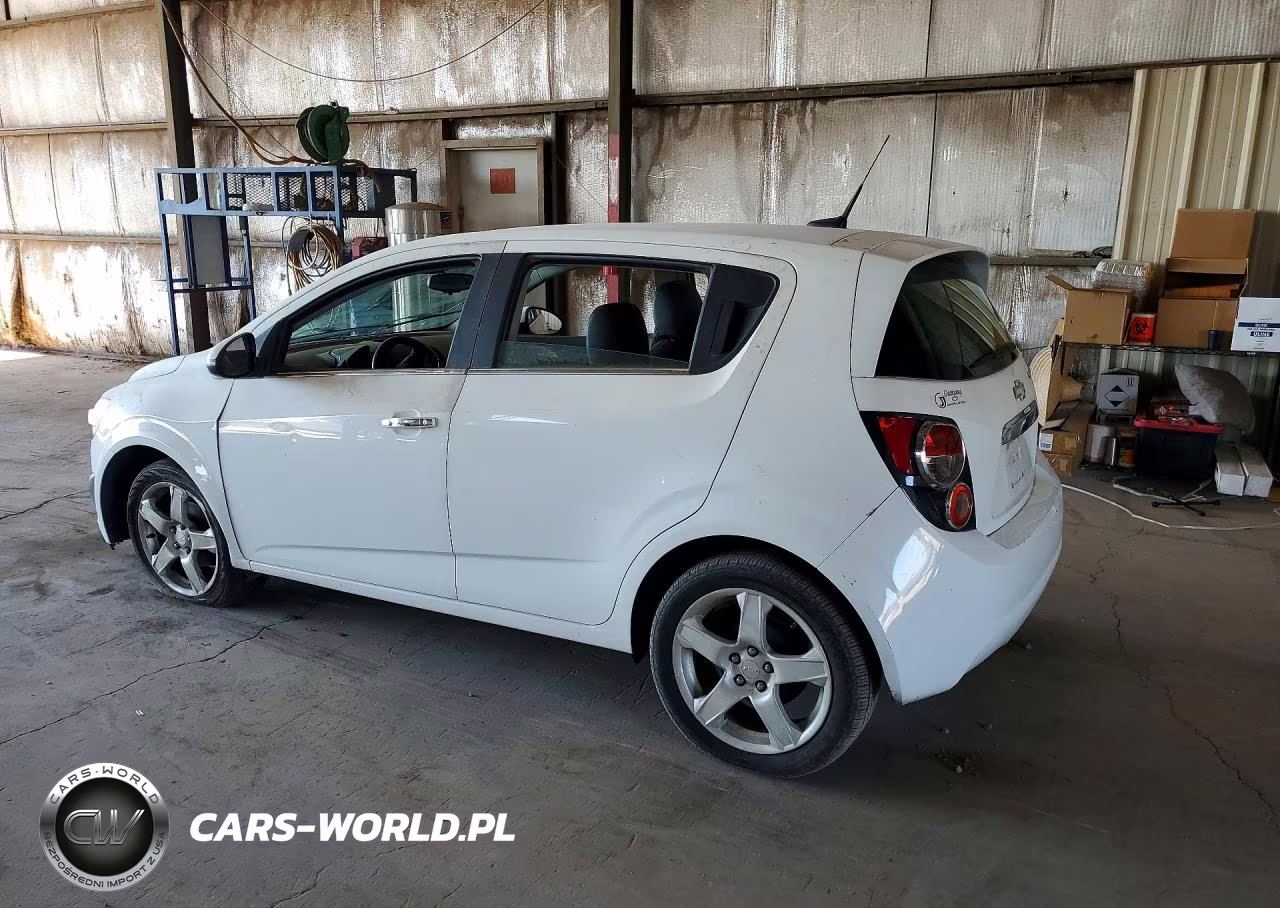 2012 Chevrolet Sonic Ltz VIN:1G1JE6SH8C4202523 - 2