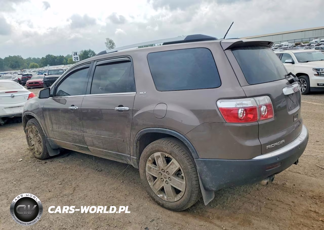 2010 GMC Acadia Slt-2 VIN:1GKLRNED9AJ104000 - 2