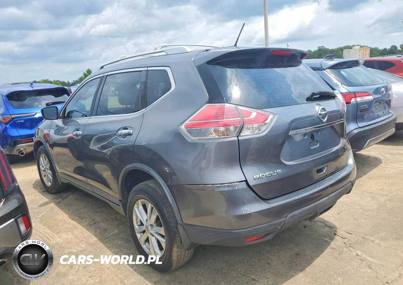2016 Nissan Rogue Sv VIN:KNMAT2MT7GP725138 - 2