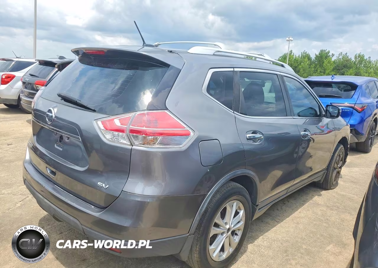 2016 Nissan Rogue Sv VIN:KNMAT2MT7GP725138 - 3