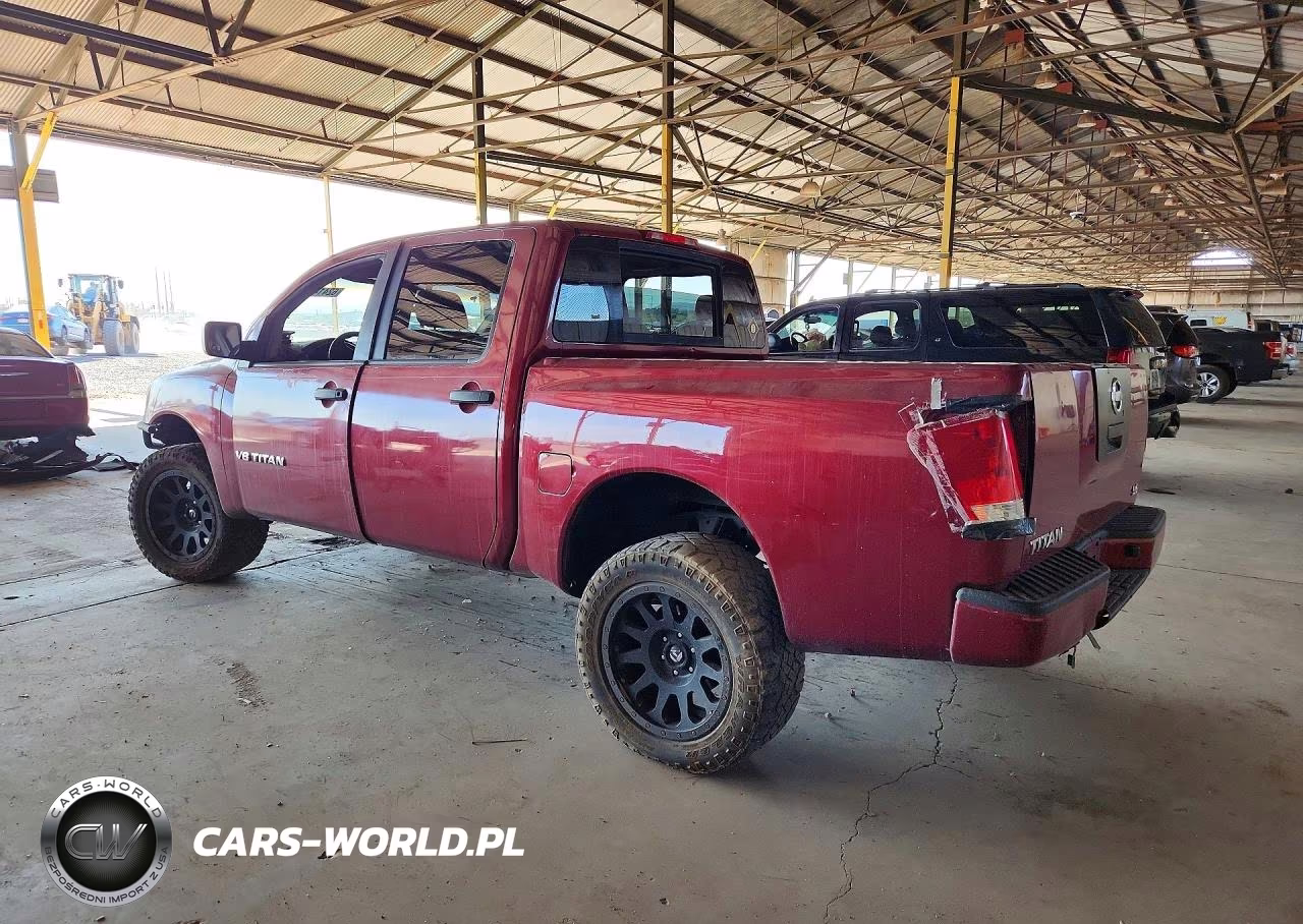 2005 Nissan Titan Xe VIN:1N6AA07A35N558285 - 2