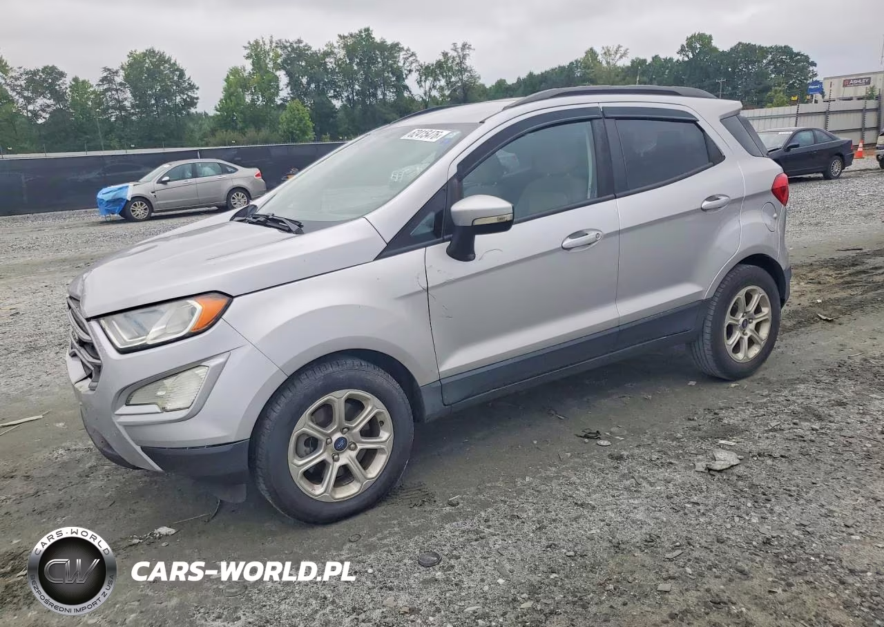 2019 Ford Ecosport Se VIN:MAJ3S2GE7KC303854 - 1