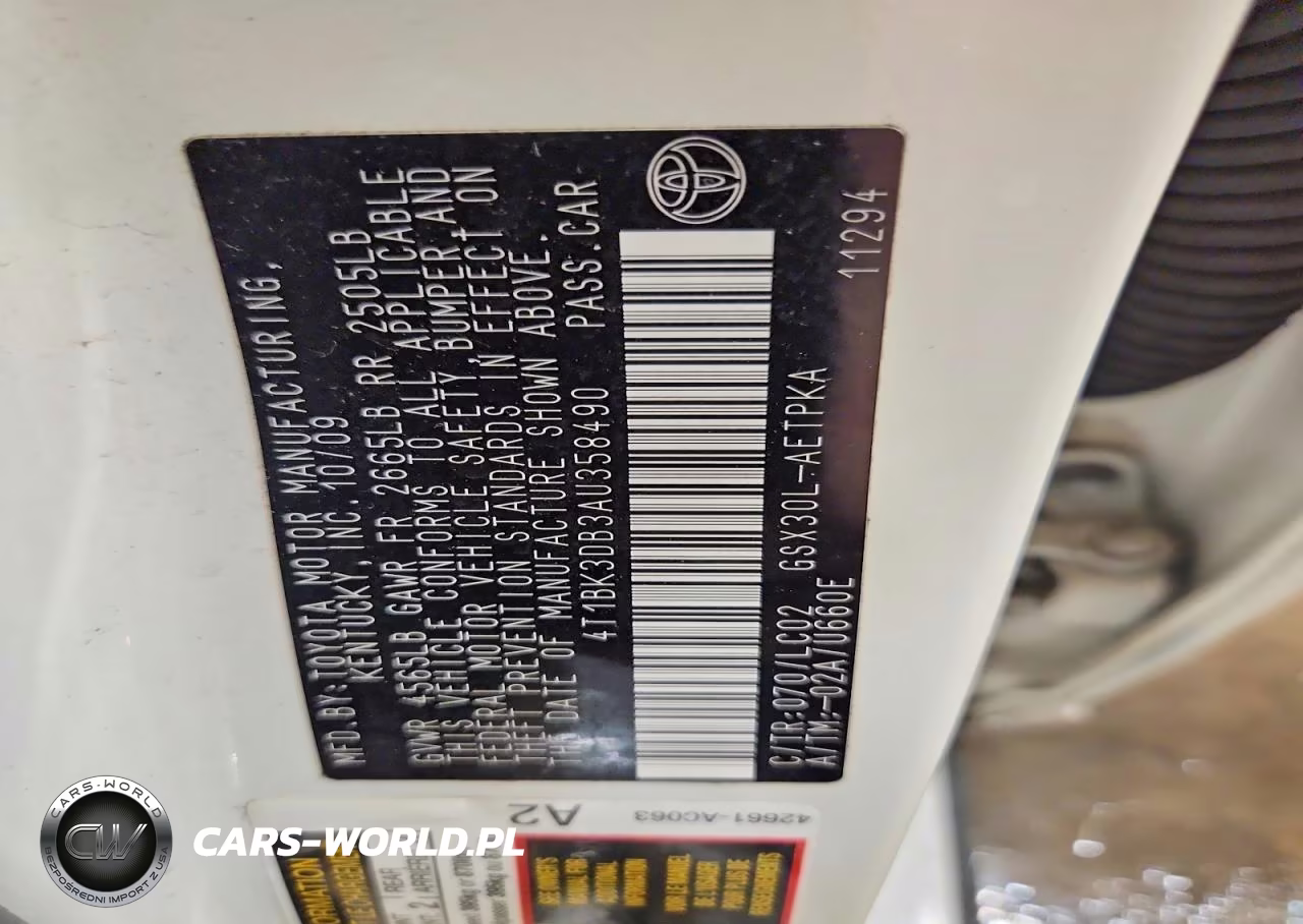 2010 Toyota Avalon Limited VIN:4T1BK3DB3AU358490 - 13