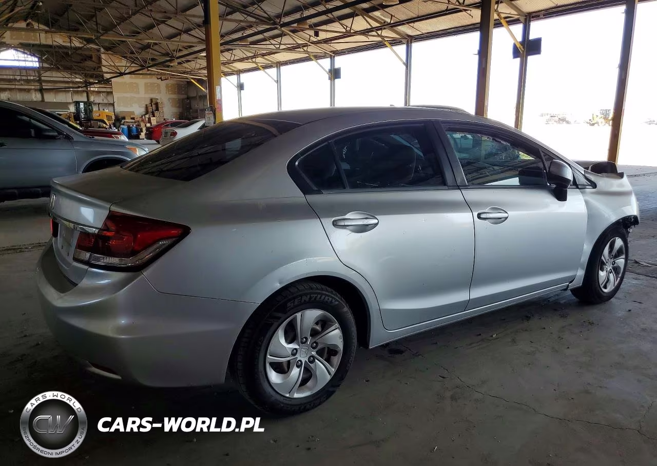 2013 Honda Civic Lx VIN:2HGFB2F50DH300398 - 3